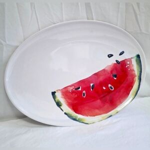 C & C California Home Melamine 16" Watermelon Platter
